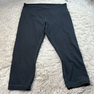 Lululemon Align Crop *21" Melanite